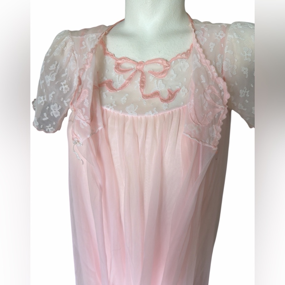 Blush Pink Lace Trim Chemise